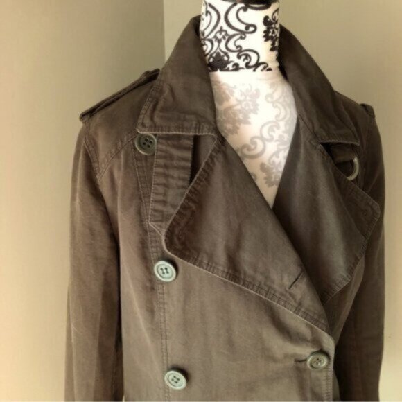 Smart Set  Cotton Canvas Utility Jacket Women’s Sz Large - Picture 4 of 8